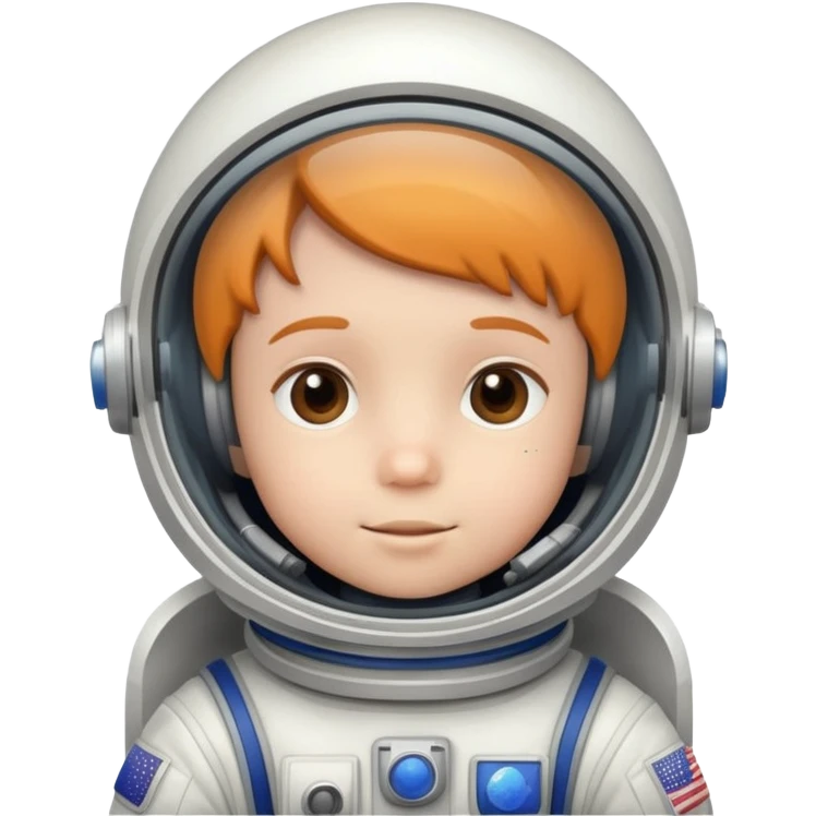 kid astronaut with space helmet emoji