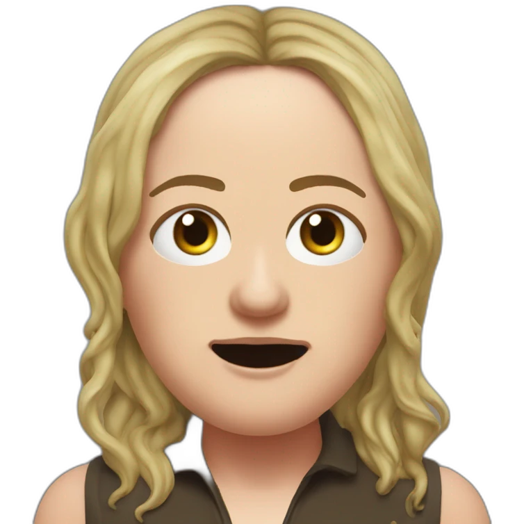 Victoria Coren-Mitchell and Phil Mitchell mud fight emoji