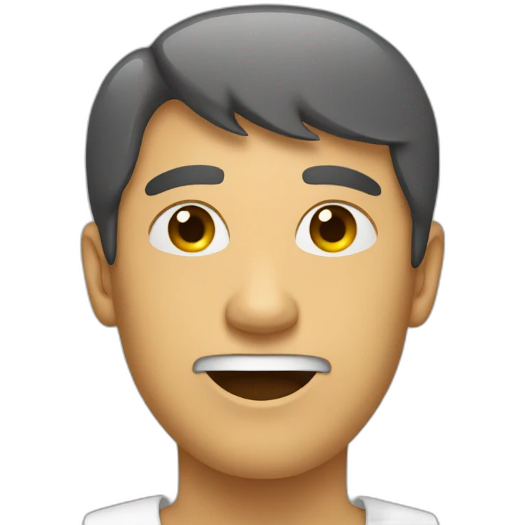 Man in toilet emoji
