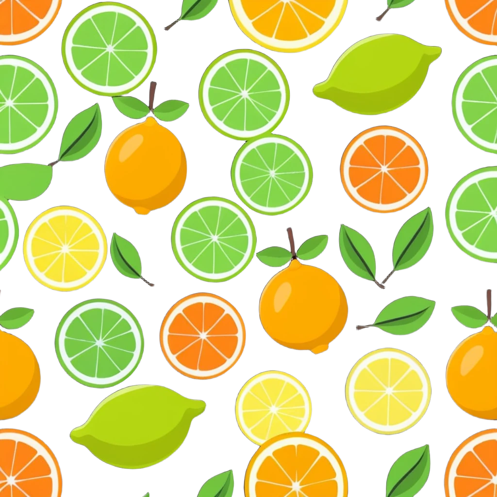 fresh citrus fruits high in vitamin C emoji