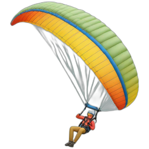 paragliding emoji