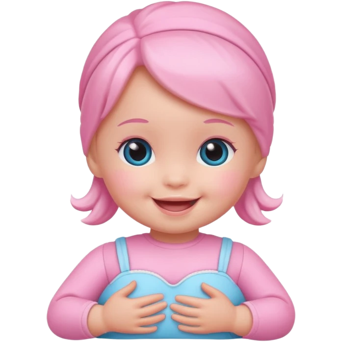 Toy baby  emoji