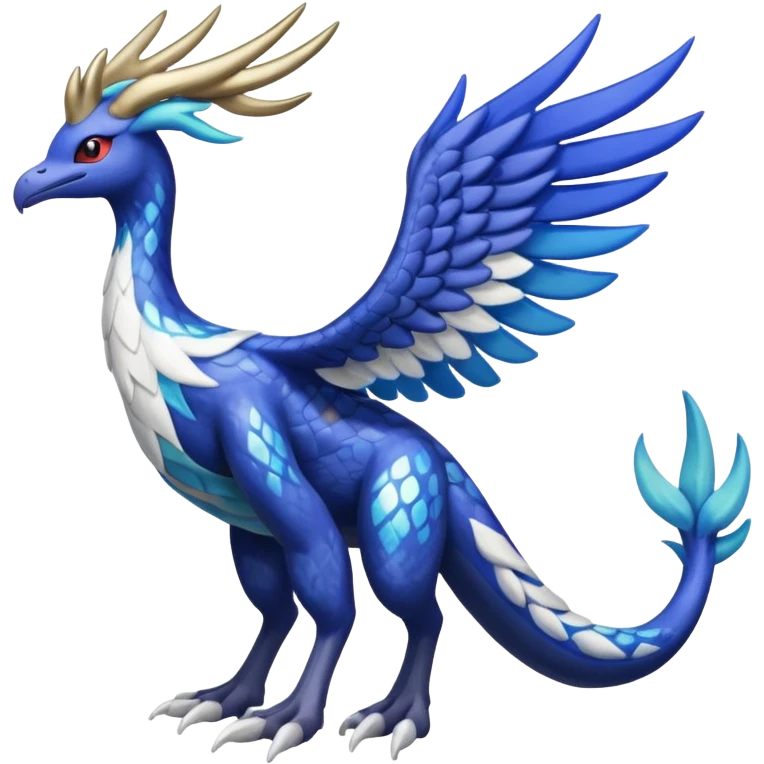 Xerneas-Kyogre-Lugia-Fakémon-hybrid-creature (full body)  emoji