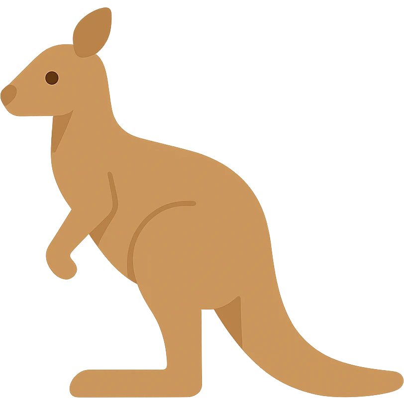 Kangaroo emoji