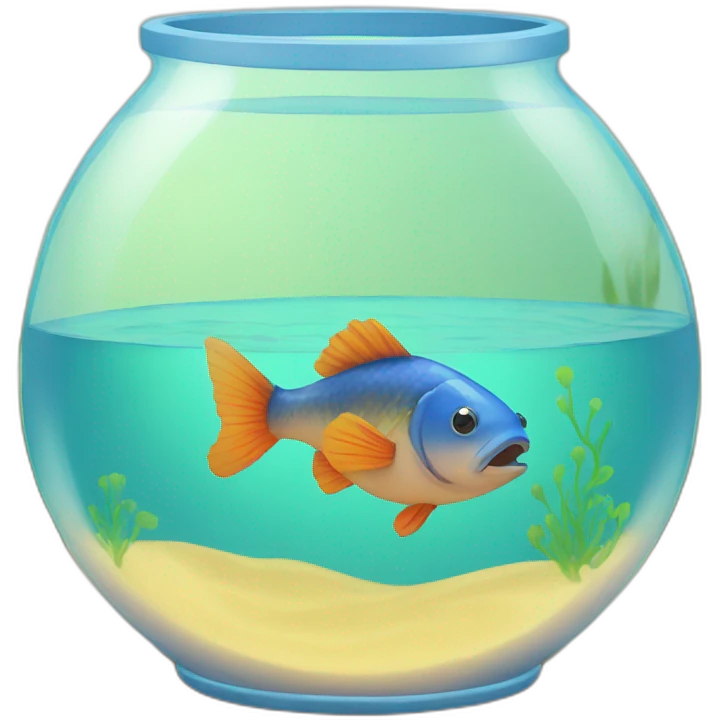 Fish bowl emoji