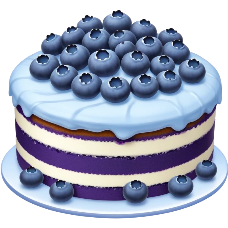 blueberry cake emoji