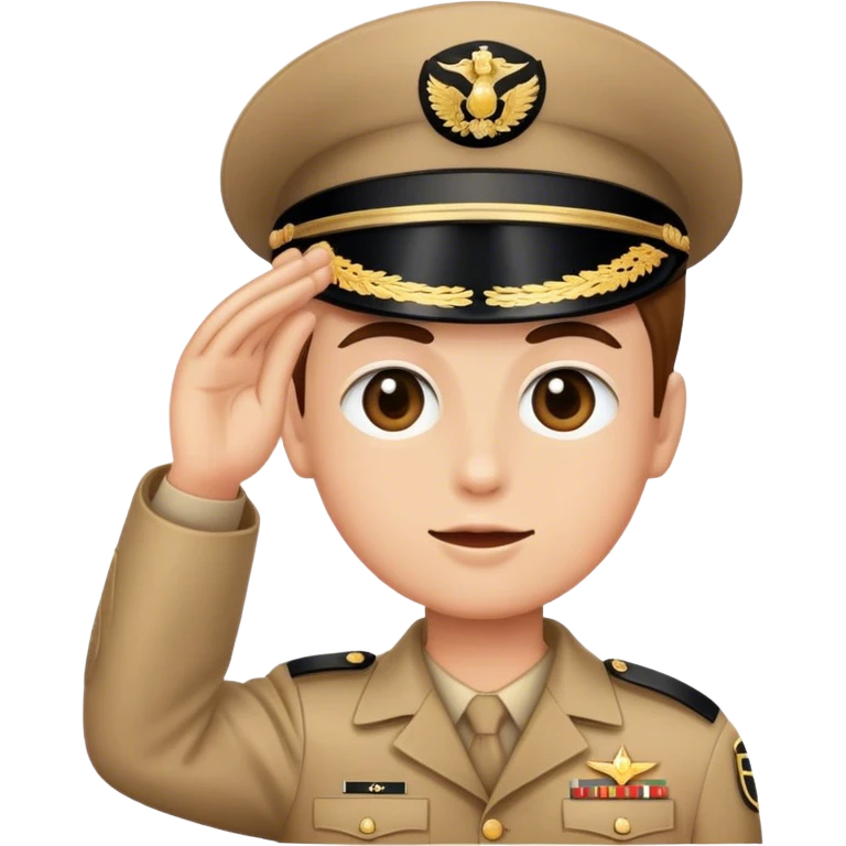 Junta estos dos emojis 🫣🫡 emoji