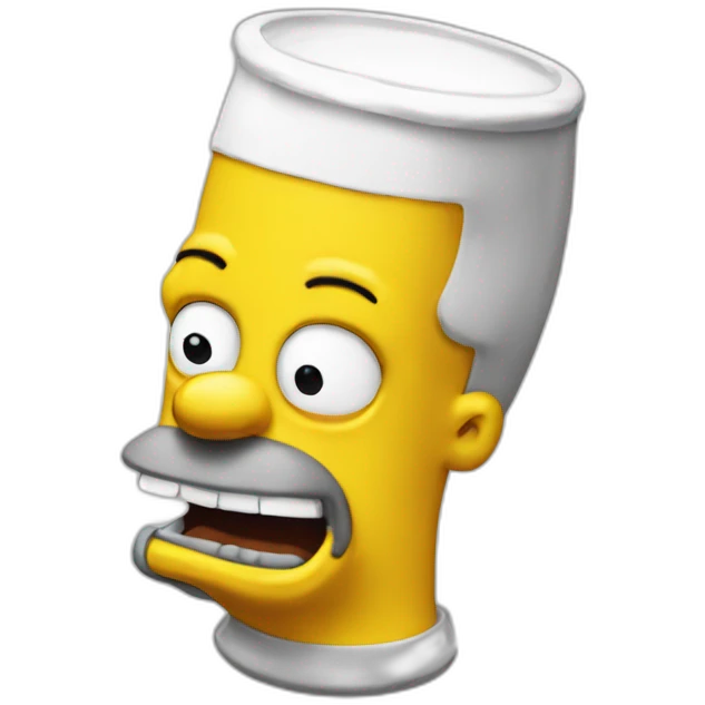 Homer simson drink biere emoji