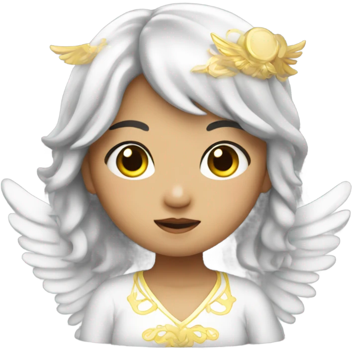 Asian Angel girl emoji