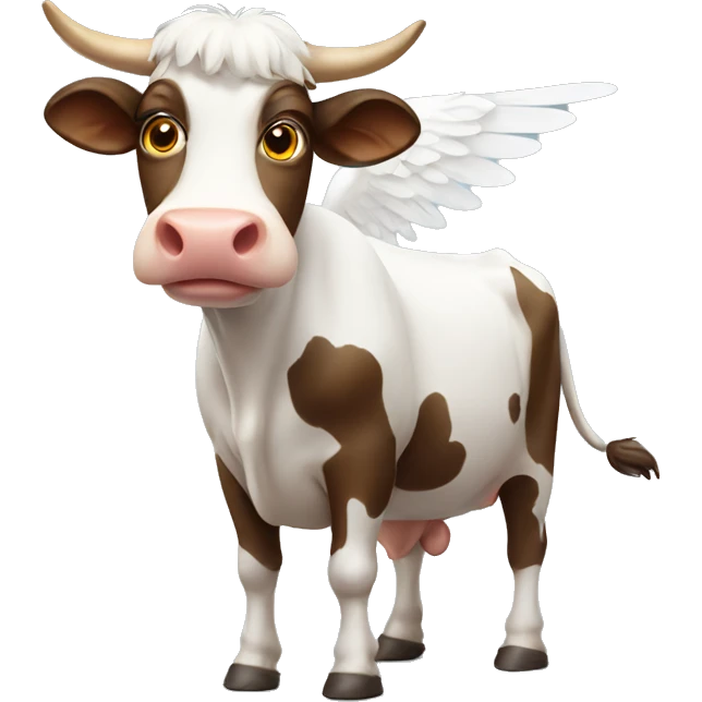 cow with wings emoji
