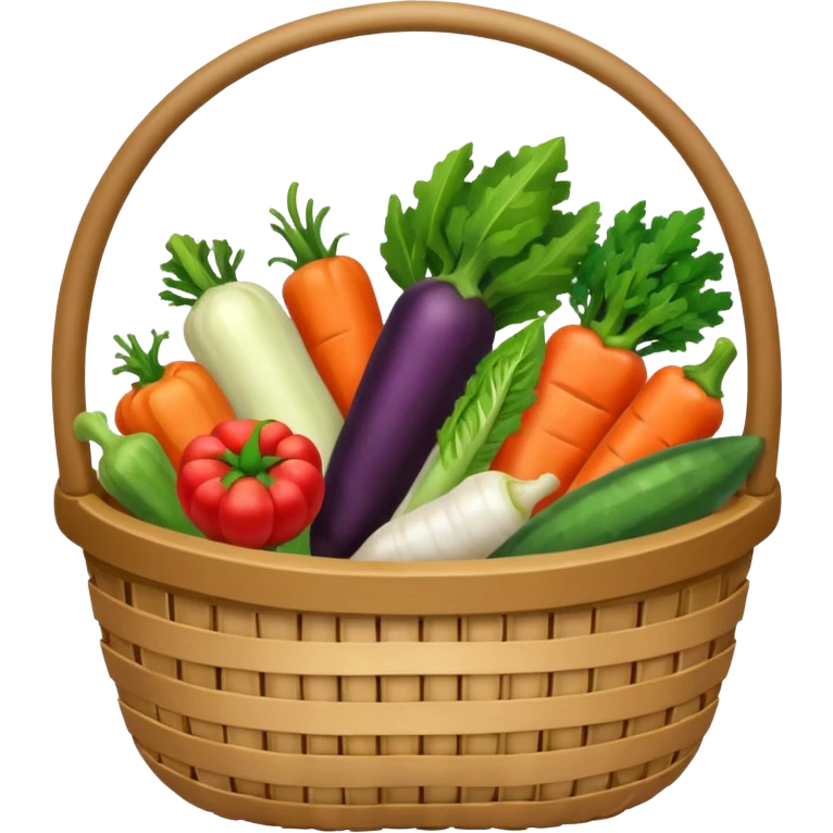 vegetable basket emoji