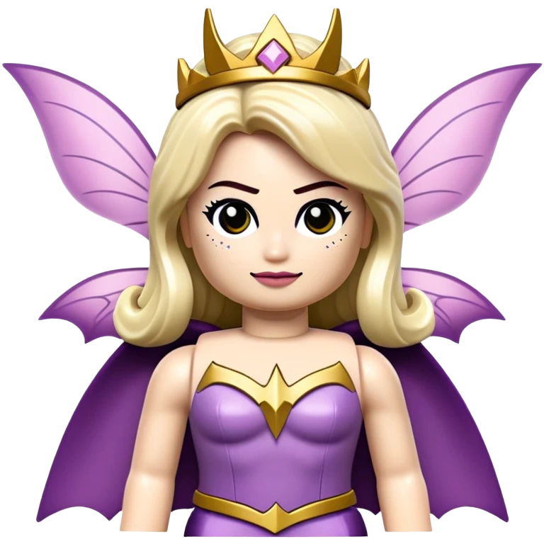Fairy princess Lego Batman emoji