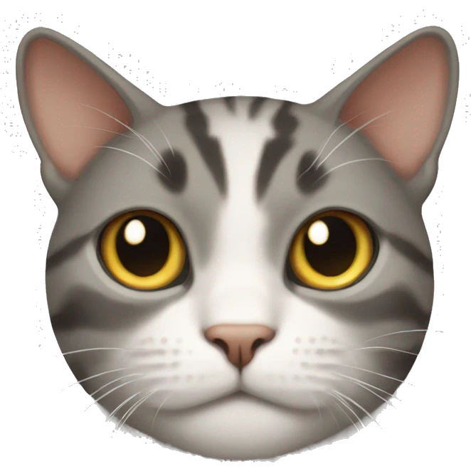 three head cat emoji
