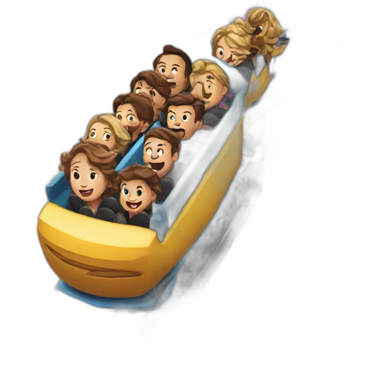 roller coaster closeup emoji