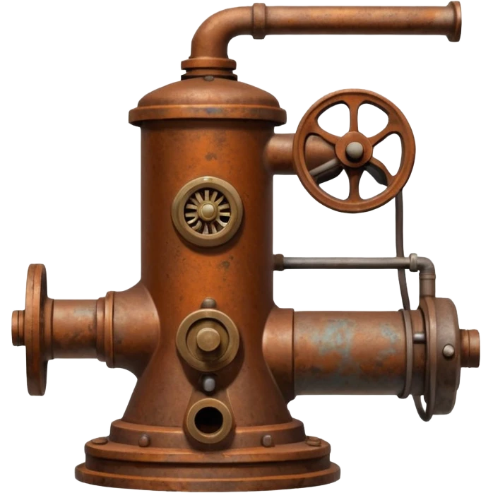 a Ghibli-style water pump  emoji