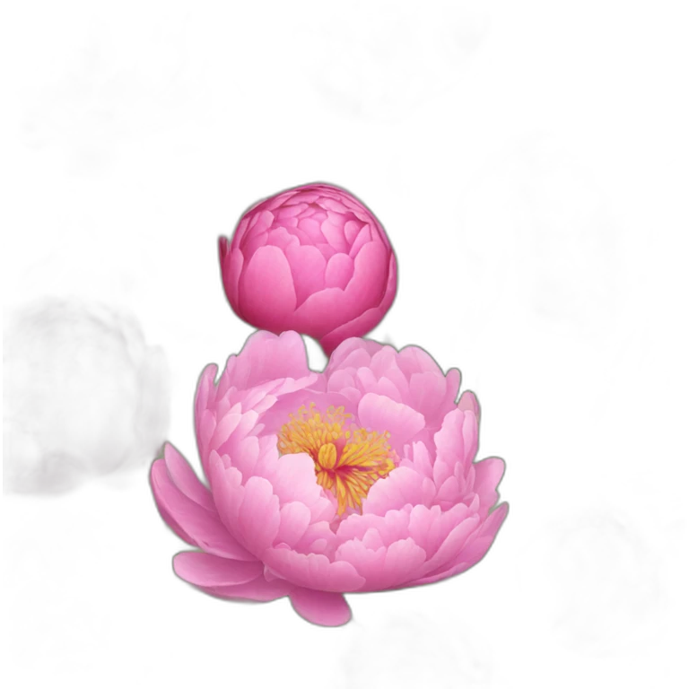 Peony emoji