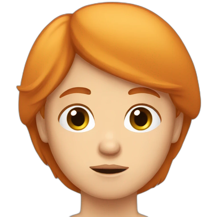 rousse triste emoji