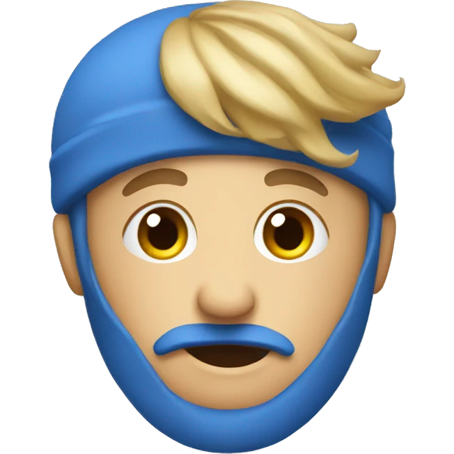 Blue iPad  emoji