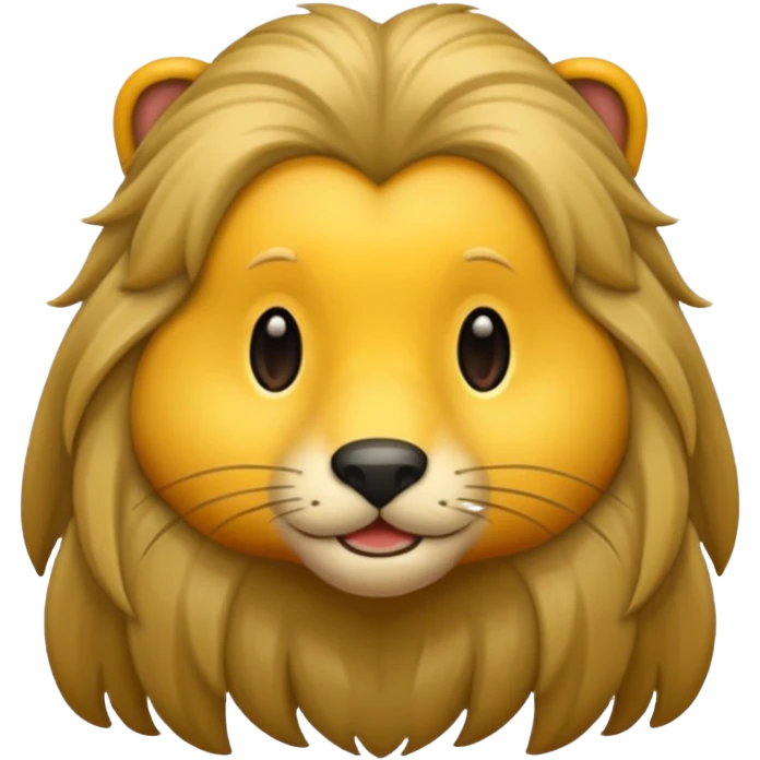 long haired animal emoji