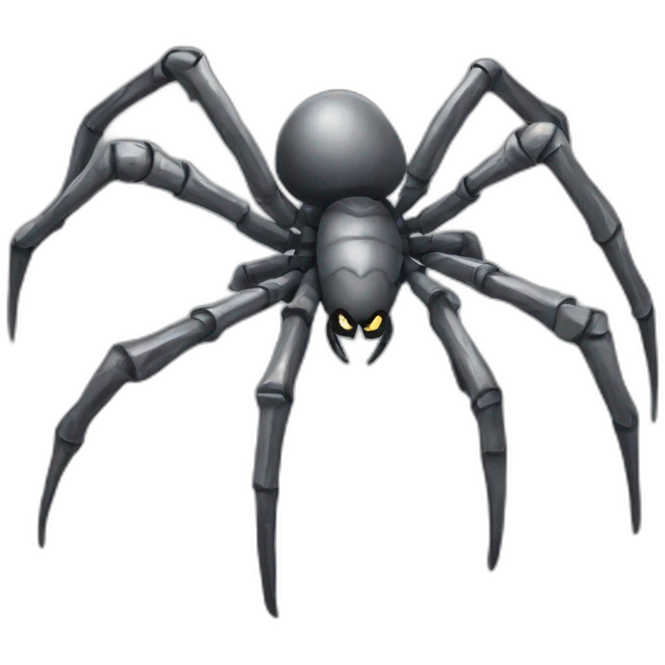 Metal spider leg emoji