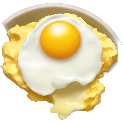 Scrambled eggs emoji