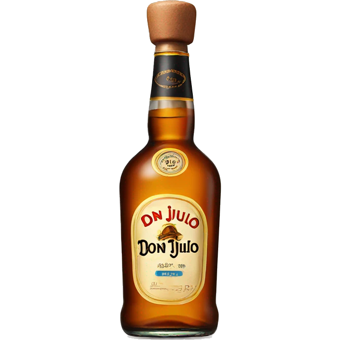 Don Julio bottle emoji