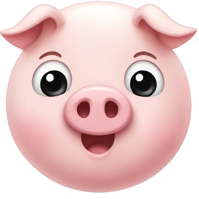 cute piggy  emoji