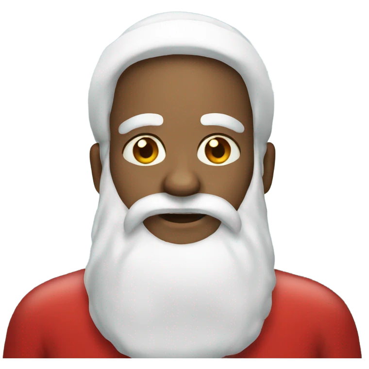 Santa cause face emoji