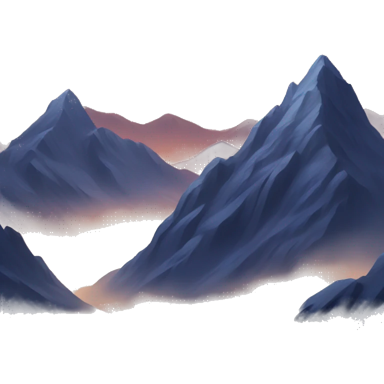night mountain emoji