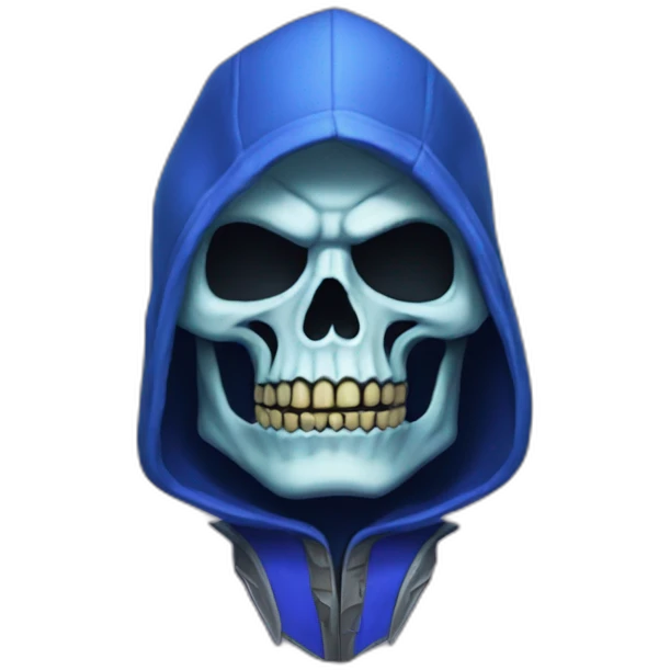 skeletor blue suit emoji