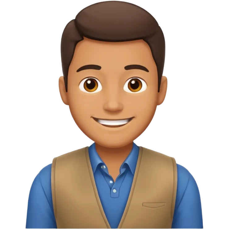 man in Vests emoji