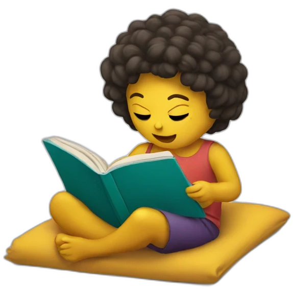 reading emoji