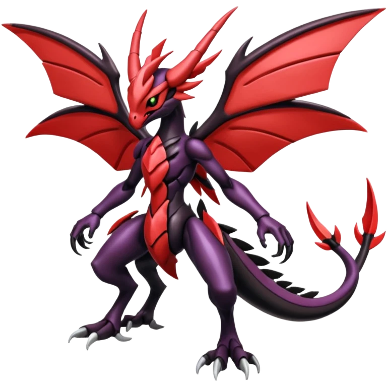 Shiny Oily Glossy Smooth Soft Yveltal-Scyther-Darkrai-Genesect-Lunala-Vikavolt-fusion emoji