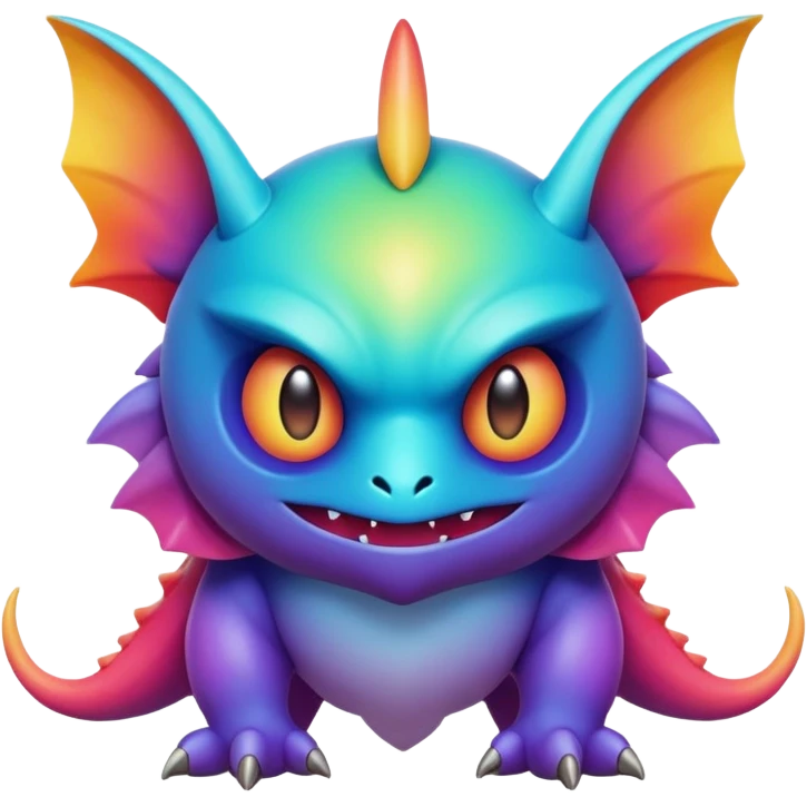 Epic complex detailed gradients aesthetic-Fakémon-creature emoji