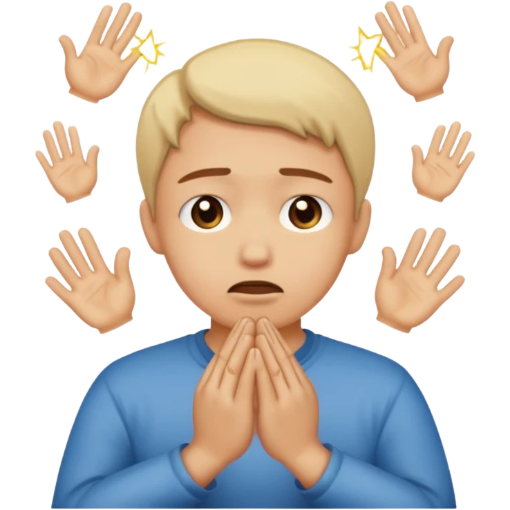 person pleading innocent  emoji