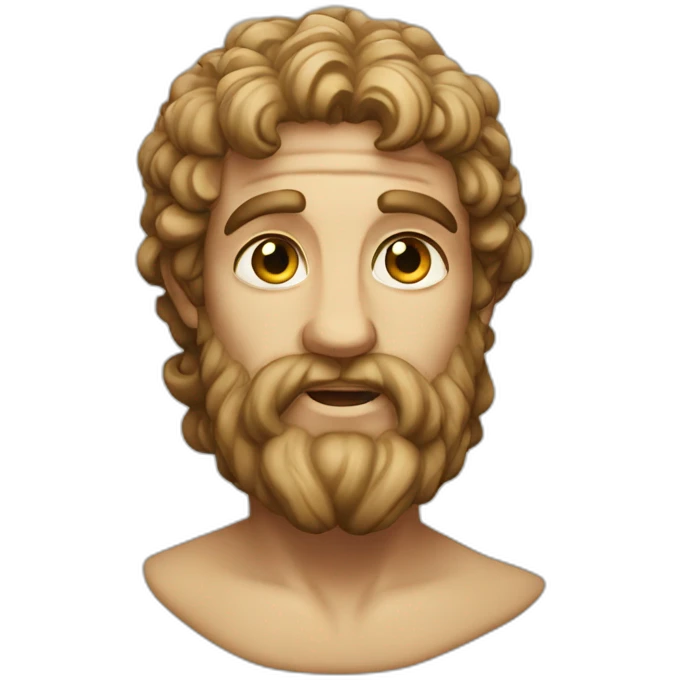 Greek god emoji