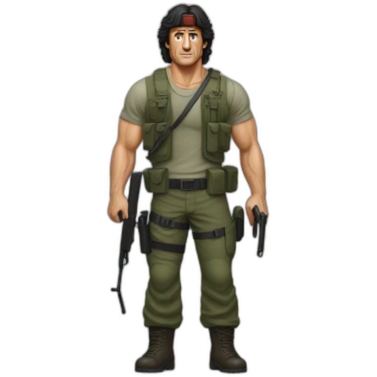 John Rambo emoji