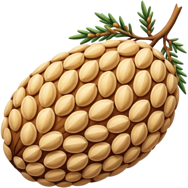 one pine nut emoji