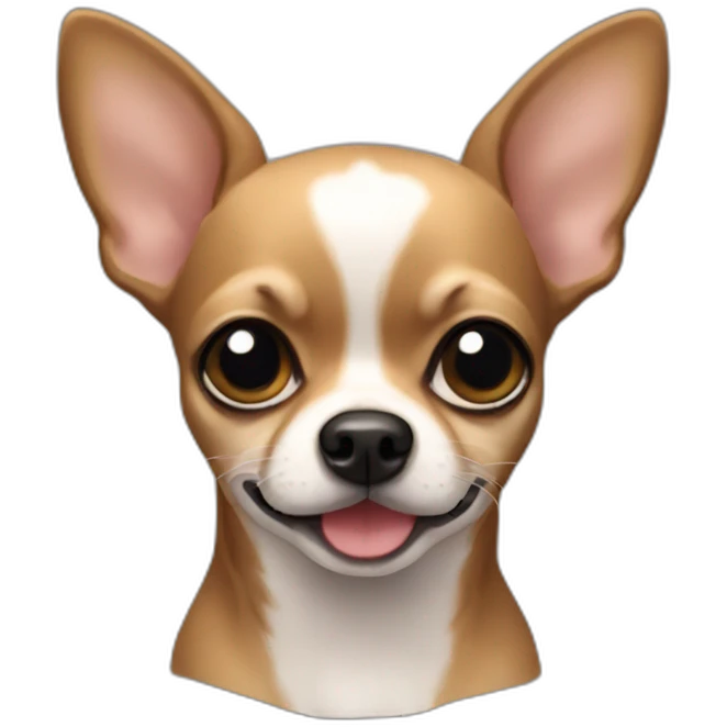 Chihuahua blacktan emoji