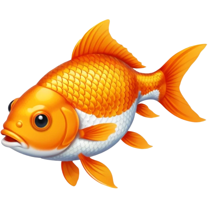 colorful goldfish emoji