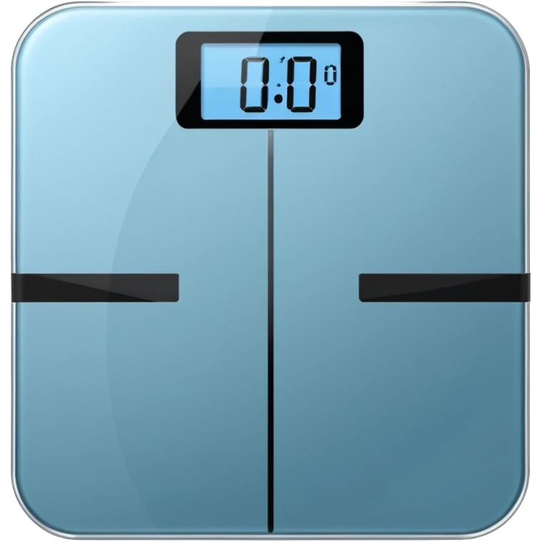 pesa de baño con 140 kilos emoji