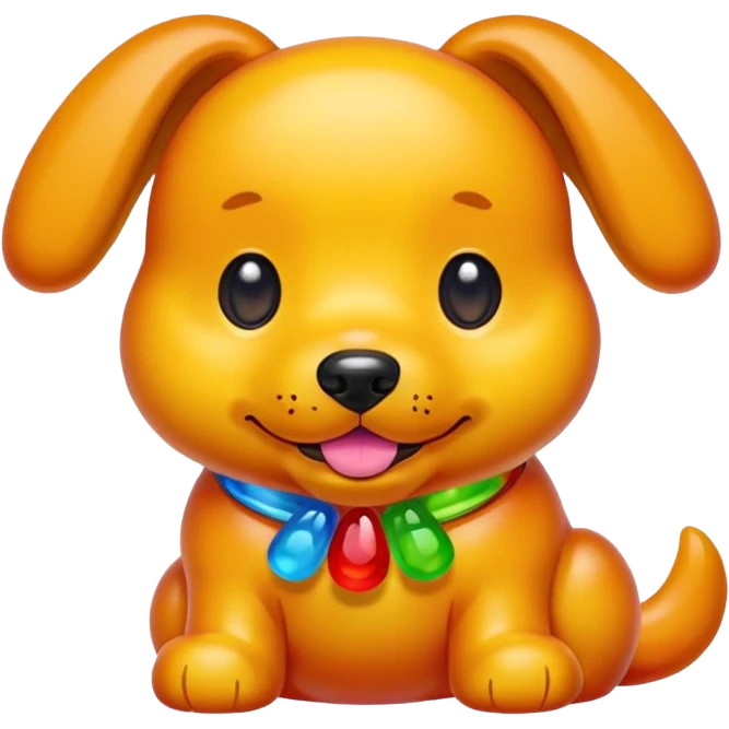 Gummy Animal dog  emoji