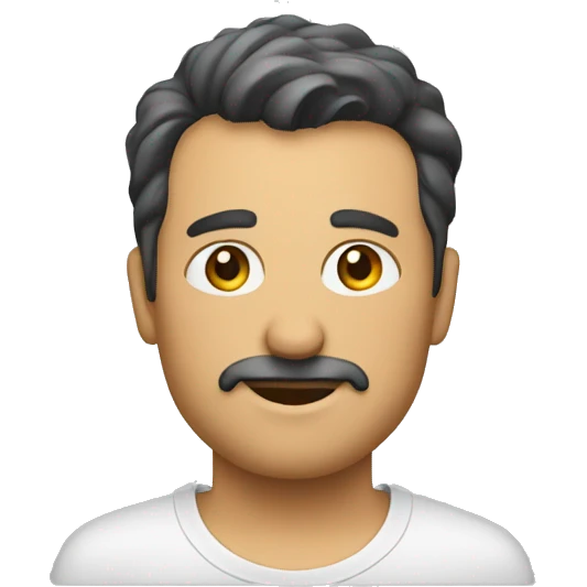 Uomo spinge una macchina emoji