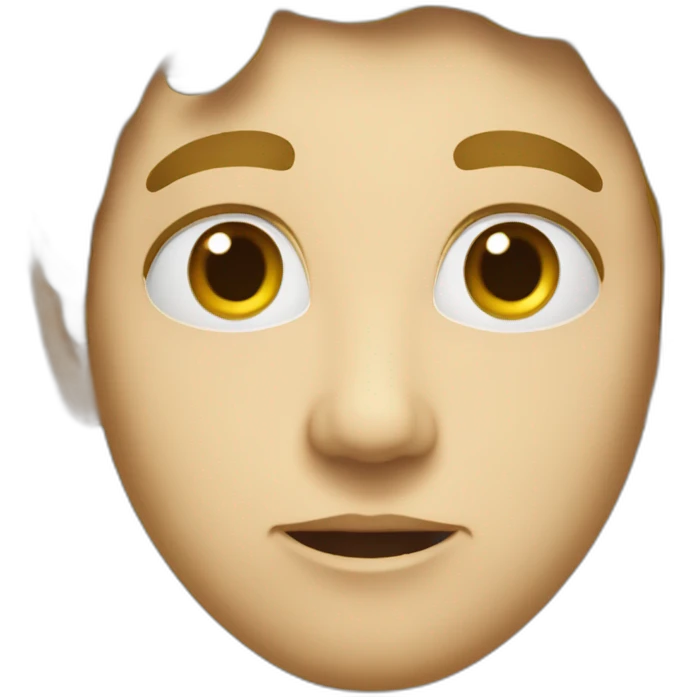 visage qui crit emoji