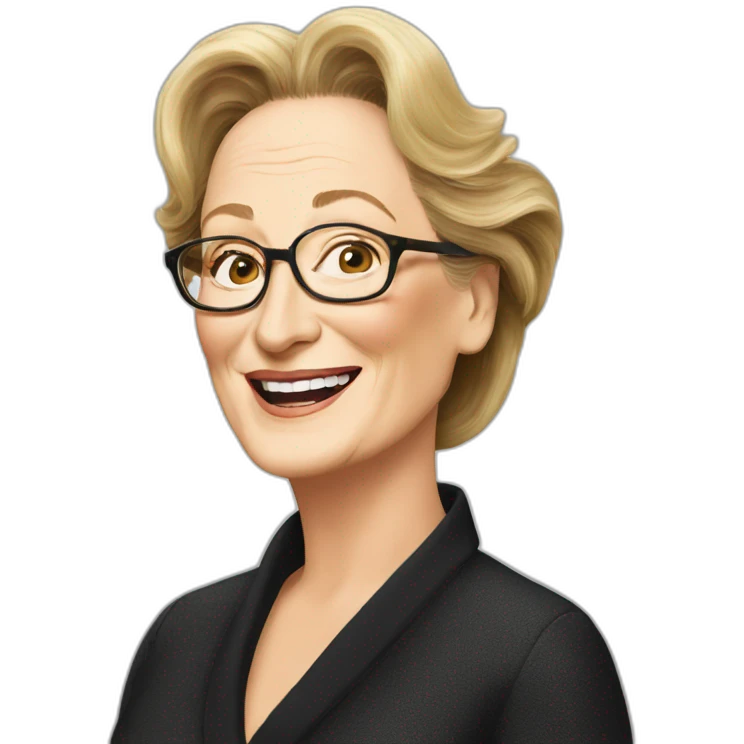 Meryl streep emoji
