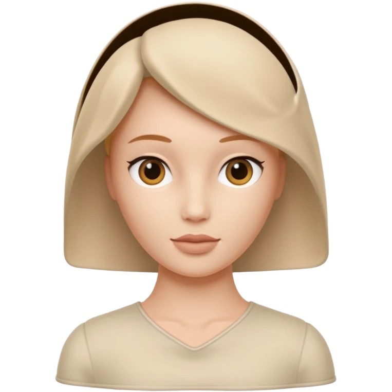 Soft mannequin emoji