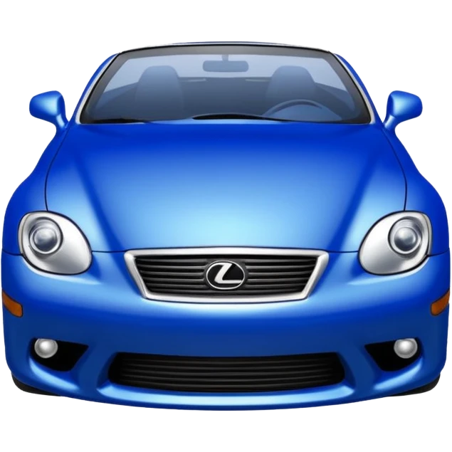 Lexus SC300 best view blue color emoji