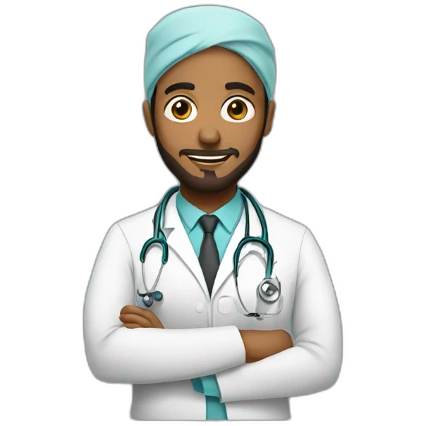 Muslim doctor emoji