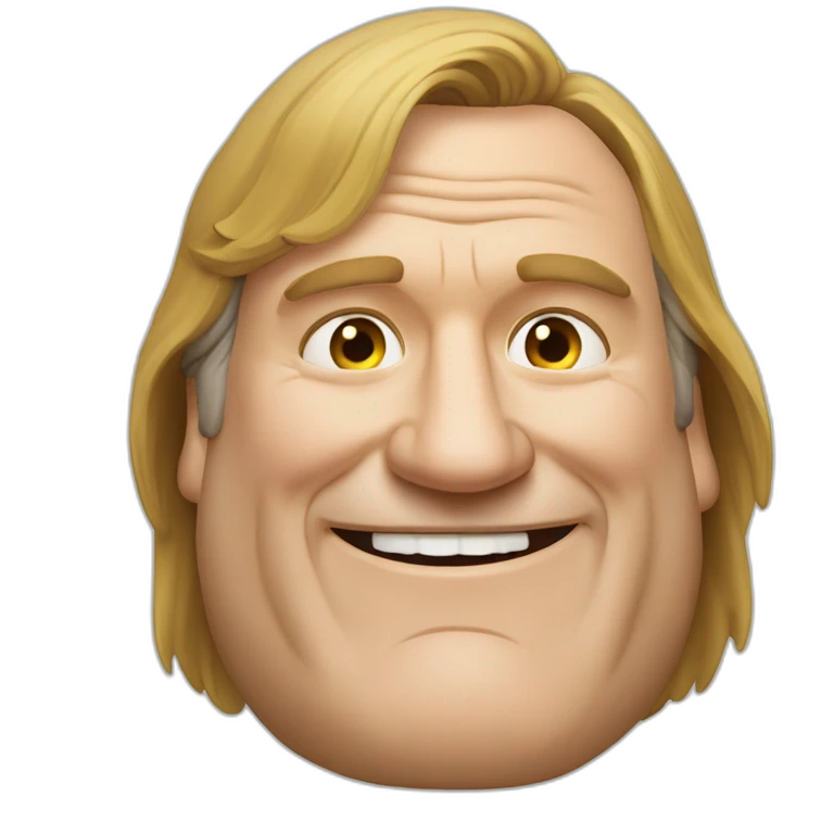 Gérard Depardieu thump up emoji