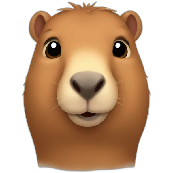 Cute-capibara emoji